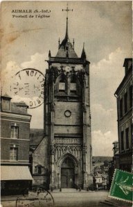 CPA AUMALE - Portail de l'Église (105713)