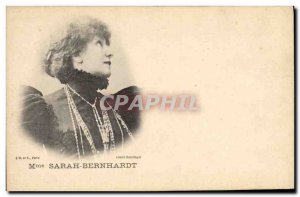 Old Postcard Theater Woman Mrs. Sarah Bernhardt