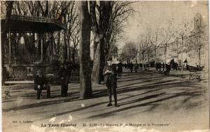 CPA Le Tarn Illustre - ALBI - Le Kiosque de la Musique et la Promenade (255405)