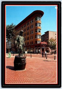 M-49233 Maple Leaf Square in Gastown Vancouver British Columbia Canada