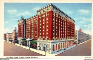 Michigan Grand Rapids The Pantlind Hotel 1941 Curteich