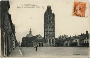 CPA VERNEUIL-sur-AVRE Eglise de la Madeleine (1149922)