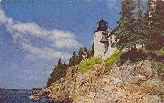 Maine Mt Desert Island Bass Harbor Lighthouse