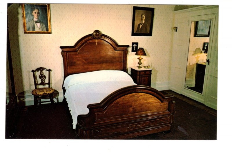 Franklin D Roosevelt, Birth Room Bed, Hyde Park New York