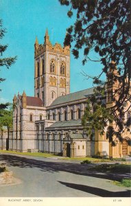 UK England Devon Buckfast abbey clocktower