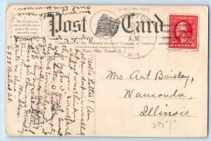 Gibraltar Artichoke's & Water Sellers DPO (1896-1954) Markton WI Postcard