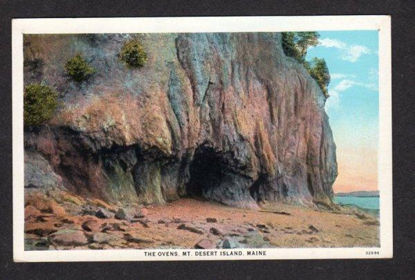 ME The Ovens Acadia National Park Mt Desert Island Bar Harbor Maine Postcard