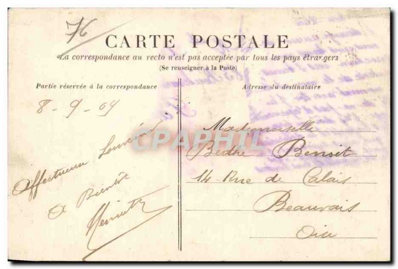 Elbeuf - Place Lemercier - Old Postcard