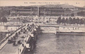 France Paris Pont et Place de la Concorde