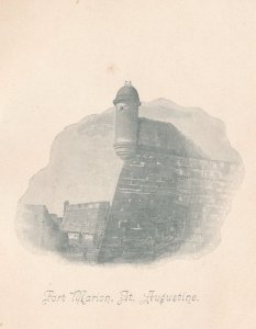 St Augustine FL, Florida - Souvenir Christmas Folder - Circa 1900