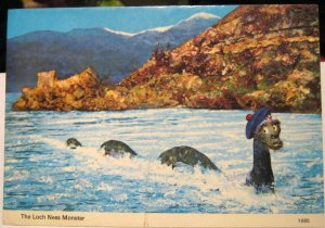 Scotland The Loch Ness Monster- posted 1984