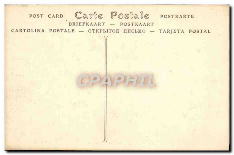 Old Postcard Arles Alyscamps