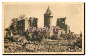 Old Postcard La Douce France Around Saint Flour Cantal Roffiac Church