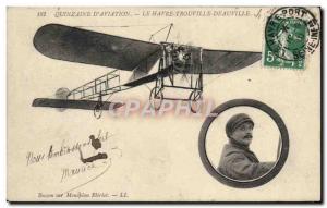 Old Postcard Jet Aviation Fortnight d & # 39aviation Le Havre Trouville Deauv...