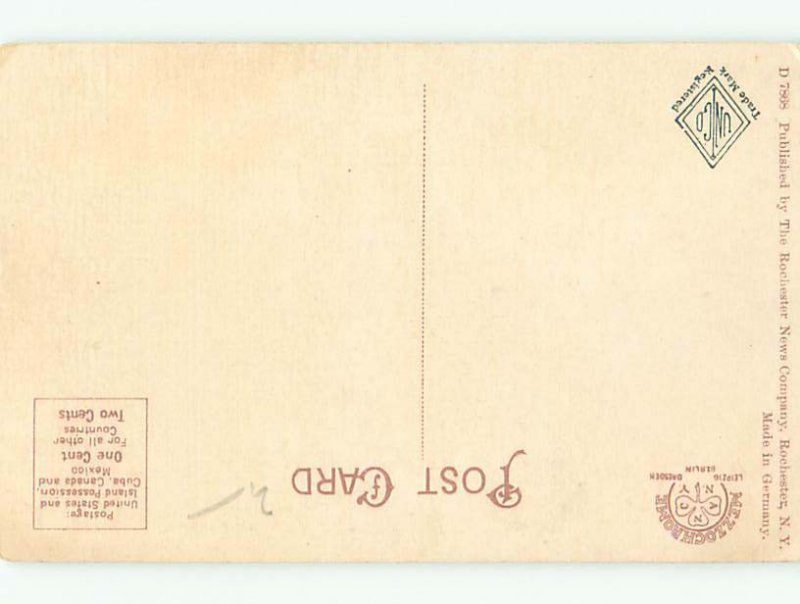 Divided-back TWO VIEWS ON ONE POSTCARD Rochester New York NY AE4855