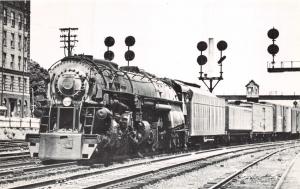 ROANOKE VA~NORFOLK & WESTERN RAILROAD #1219~1956 PHOTO POSTCARD