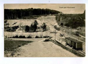 191328 POLAND Tunel pod MIECHOWEN Miechow Vintage postcard