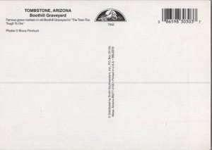 Boothill Graveyard Tombstone Arizona Multiview Continental Postcard