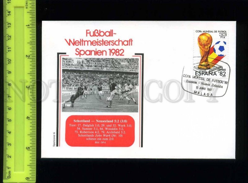 220604 SPAIN 1982 Football World Cup ESPANA 82 Scotland New Zealand match 