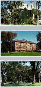 3 Postcards UNIVERSITY OF RHODE ISLAND South Kingstown ~ Davis, Bliss, Washburn