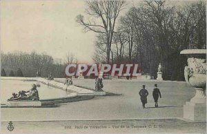 Postcard Old Park of Versailles Terrace View