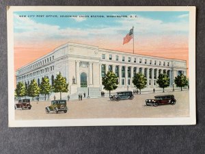 New Post Office Washington DC Litho Postcard H1315083207