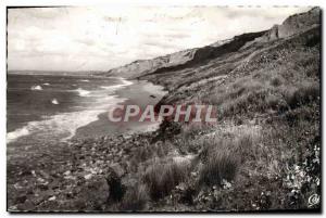 Modern Postcard Houlgate Cliffs and sea