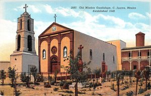 Old Missio Juarez Mexico Tarjeta Postal Unused 