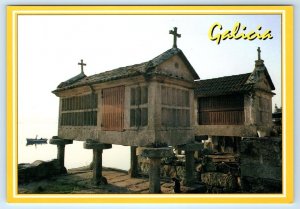 Galicia Horreos 4x6 SPAIN Postcard