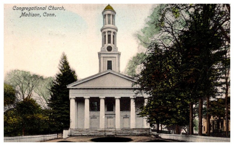Connecticut  Madison , Congregational Church