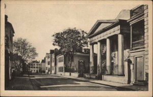 Charleston South Carolina SC Baptist Church Albertype Vintage Postcard