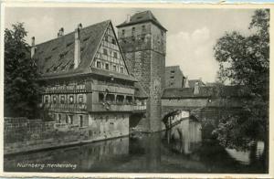 Germany - Nurnberg, Henkersteg  *RPPC