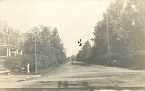 Postcard RPPC 1912 Massachusetts Dorchester Street View MA24-1450