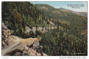 A Scenic Drive In The Mountains, BLEWETT PASS, Washington, PU-1925