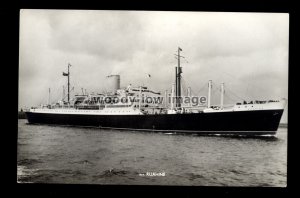 LS2413 - New Zealand Shipping Co Liner - Ruahine - postcard