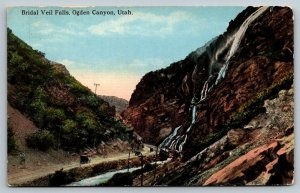 Bridal Veil Falls   Ogden Canyon  Utah   1915