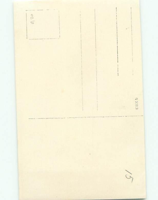 Old rppc BUILDING SCENE Architecture Postcard AB1260