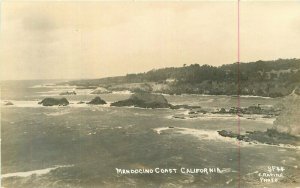 California Mendocino Coast Racine Photo 3F44 1940s RPPC Photo Postcard 22-3093