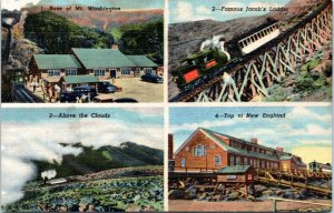 Postcard NH White Mountains - multiview
