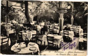 CPA AK BORDEAUX - Hotel restaurtant du chapon fin (192579)