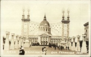 San Francisco CA 1925 Diamond Jubilee Festival Real Photo Postcard