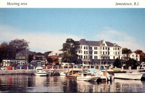 Rhode Island Jamestown Mooring Area At The End Of Main Street