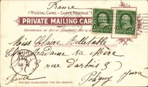 Old Postcard Philadelphia (relief map) RaRe