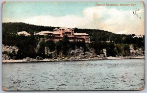 Postcard Murray Bay Quebec c1906 Manoir Richelieu From Chicoutimi