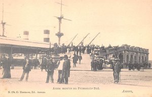 Acces Montee au Promenoir Sud Anvers Belgium Unused 