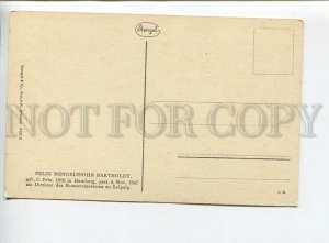 438437 Felix MENDELSSOHN BARTHOLDY German COMPOSER Vintage postcard