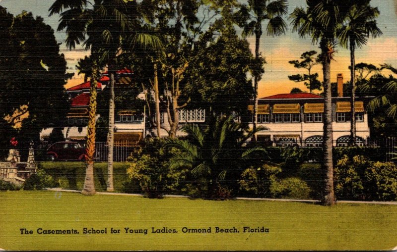 Florida Ormond Beach The Casements School For Young Ladies 1942