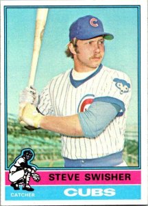 1976 Topps Baseball Card Rick Swisher Chicago Cubs sk13361