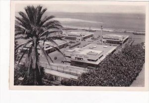 Algeria Oran Vue sur la Gare Maritime Real Photo