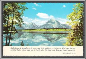 Wyoming, Scenic View & Genesis, Ch. 1:12 - [WY-024X]